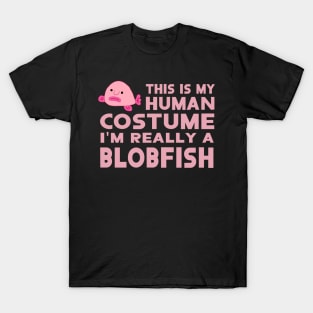 human costume blobfish aquarium anatomy T-Shirt